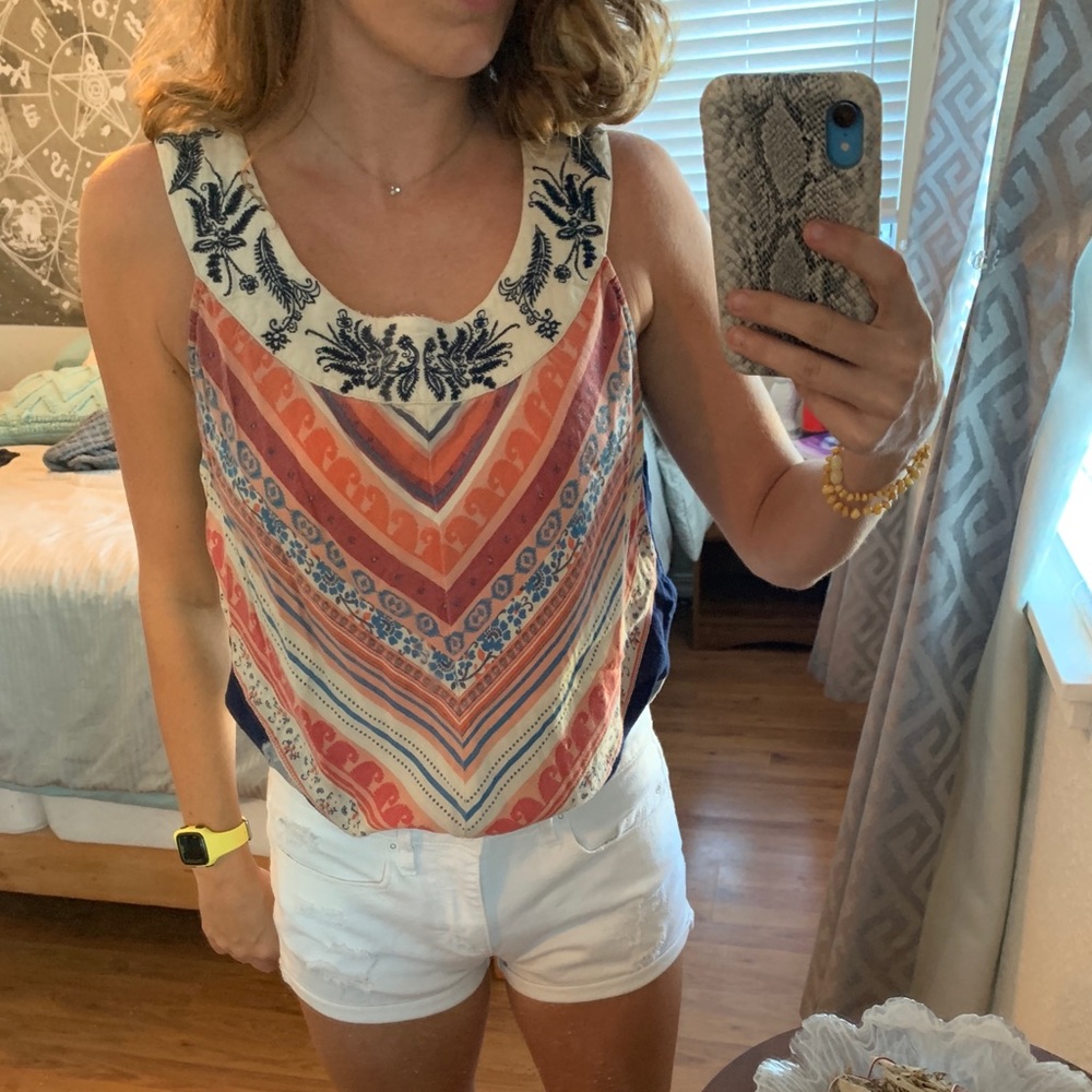 Hippy Colorful Top - Picture 4 of 4